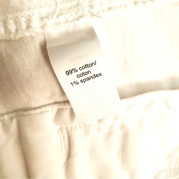 Maurices White Denim Jean Jacket Large - Picture 5 of 5